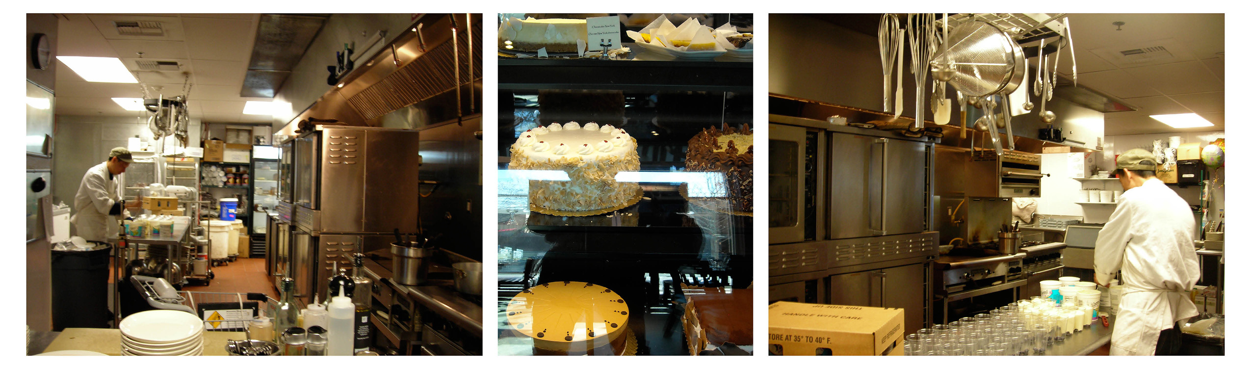 Industrial Kitchen and Cakes